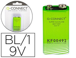 [KF00492] PILA Q-CONNECT ALCALINA 9V BLISTER CON 1 UNIDAD