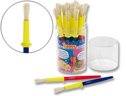 [806] PINCELES ESCOLARES JOVI MEDIANO BOTE DE 20 UNIDADES