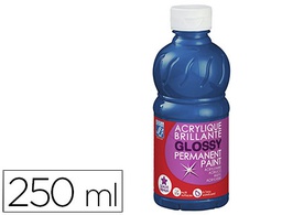 [301256] PINTURA ACRILICA L&amp;B BRILLO AZUL PRIMARIO BOTE DE 250 ML