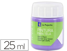 [117871] PINTURA PARA TELA LA PAJARITA LILA 25 ML