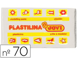 [70-01] PLASTILINA JOVI 70 BLANCA UNIDAD TAMAÑO PEQUEÑO