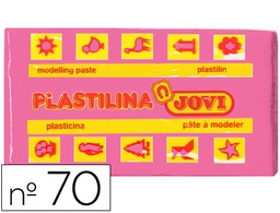 [70-07] PLASTILINA JOVI 70 ROSA UNIDAD TAMAÑO PEQUEÑO