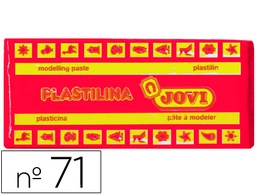 [71-06] PLASTILINA JOVI 71 RUBI UNIDAD TAMAÑO MEDIANO