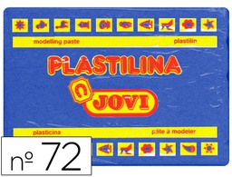 [72-13] PLASTILINA JOVI 72 AZUL OSCURO UNIDAD TAMAÑO GRANDE