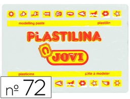[72-01] PLASTILINA JOVI 72 BLANCO UNIDAD TAMAÑO GRANDE