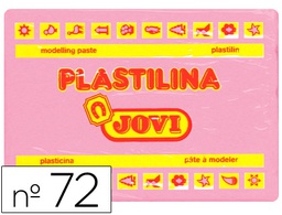 [72-07] PLASTILINA JOVI 72 ROSA UNIDAD TAMAÑO GRANDE