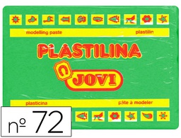[72-10] PLASTILINA JOVI 72 VERDE CLARO UNIDAD TAMAÑO GRANDE