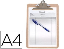 [KF01304] PORTANOTAS Q-CONNECT MATERIAL EXTRADURO DIN A4 4 MM