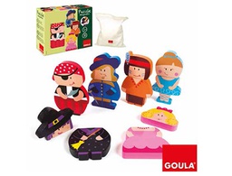 [55237] PUZLE GOULA INFANTIL PERSONAJES MAGNETICOS
