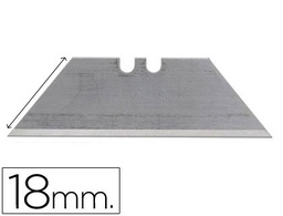 [KF16817] REPUESTO CUTER Q-CONNECT ANCHO PARA MODELOS KF16814/KF16815/KF16816/KF14835 CUCHILLA 18 MM LISTER 10 UNIDADES