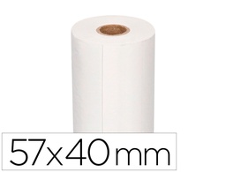 [3005] ROLLO SUMADORA Q-CONNECT TERMICO 57X40X11 MM 58 GR SIN BISFENOL A