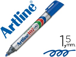 [EK-107A] ROTULADOR ARTLINE MARCADOR PERMANENTE 107 AZUL PUNTA REDONDA