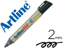 [EK-157 N] ROTULADOR ARTLINE PIZARRA EK-157 NEGRO PUNTA REDONDA 2 MM