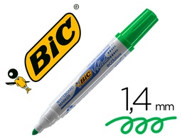 [904940] ROTULADOR BIC VELLEDA PARA PIZARRA VERDE PUNTA REDONDA 1,3 MM