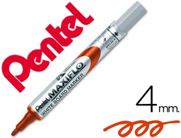 [MWL5S.B] ROTULADOR MAXIFLO PENTEL PARA PIZARRA BLANCA COLOR ROJO