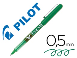 [NVBV] ROTULADOR PILOT ROLLER V-BALL VERDE 0.5 MM