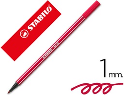 [68/50] ROTULADOR STABILO ACUARELABLE PEN 68 ROJO OSCURO PUNTA GRUESA 1MM