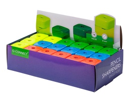 [KF00592] SACAPUNTAS Q-CONNECT METALICO 1 USO CON DEPOSITO