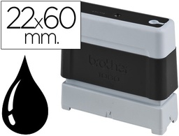 [PR2260B] SELLO AUTOMATICO BROTHER 22 MM X 60 MM NEGRO