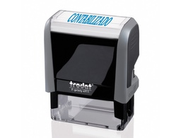 [4911 P4 F8] SELLO ENTINTADO PRINTY 4911 F8 P3 CONTABILIZADO ALMOHADILLA AZUL