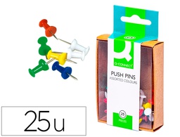 [KF02029] SEÑALIZADOR DE PLANOS Q-CONNECT CAJA DE 25 UNIDADES COLORES SURTIDOS