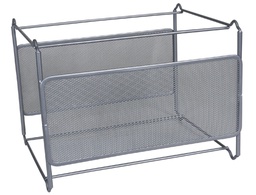 [KF00832] SOPORTE PARA CARPETAS COLGANTE Q-CONNECT KF00832 REJILLA PLATA METALICO 335X285X250 MM PARA CARPETAS DIN A4