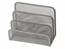 [KF00852] SOPORTE PARA CARTAS Q-CONNECT METALICO REJILLA GRIS 170X135X83 MM