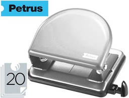 [33706] TALADRADOR PETRUS 52 C CROMADO CAPACIDAD 20 HOJAS