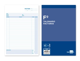 [T223] TALONARIO LIDERPAPEL FACTURAS FOLIO ORIGINAL Y COPIA T223 CON I.V.A.