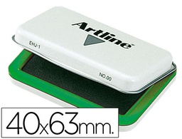 [00 V] TAMPON ARTLINE Nº00 VERDE 40X63 MM
