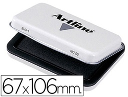 [1 N] TAMPON ARTLINE Nº1 NEGRO 67X106 MM