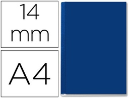 [73930035] TAPA DE ENCUADERNACION CHANNEL RIGIDA 35577 AZUL LOMO C CAPACIDAD 106/140 HOJAS