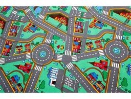 [704C] TAPIZ TRAFICO SUMO DIDACTIC GRANDE 240X160 CM