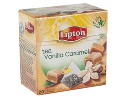 [63355] TE LIPTON PIRAMIDE DE VAINILLA Y CARAMELO 20 UNIDADES