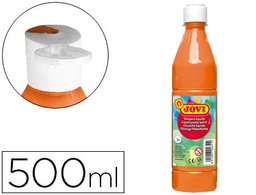 [50606] TEMPERA LIQUIDA JOVI ESCOLAR 500 ML NARANJA