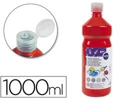[TP26] TEMPERA LIQUIDA LIDERPAPEL ESCOLAR 1000 ML ROJO