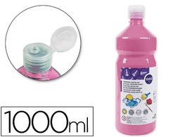 [TP28] TEMPERA LIQUIDA LIDERPAPEL ESCOLAR 1000 ML ROSA