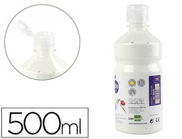 [TP02] TEMPERA LIQUIDA LIDERPAPEL ESCOLAR 500 ML BLANCO