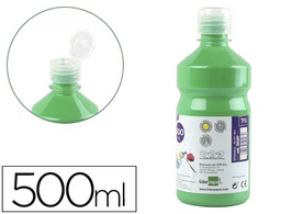 [TP16] TEMPERA LIQUIDA LIDERPAPEL ESCOLAR 500 ML VERDE