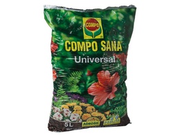 [006007] SUSTRATO COMPO UNIVERSAL PARA PLANTAS DE INTERIOR Y EXTERIOR SACO DE 5 LITROS