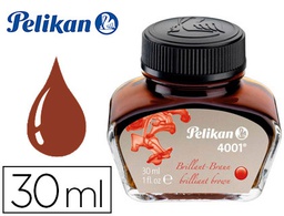 [311902] TINTA ESTILOGRAFICA PELIKAN 4001 MARRON BRILLANTE BOTE 30 ML