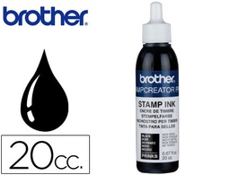 [PRINKB] TINTA BROTHER PARA SELLOS AUTOMATICOS COLOR NEGRO BOTE DE 20 CC