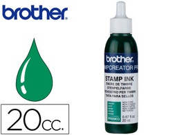 [PR-INKG] TINTA BROTHER PARA SELLOS AUTOMATICOS COLOR VERDE BOTE DE 20 CC