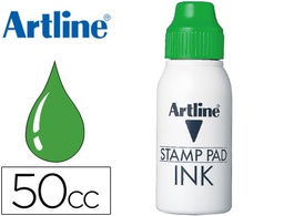 [50 CC-V] TINTA TAMPON ARTLINE VERDE BOTE 50 CC