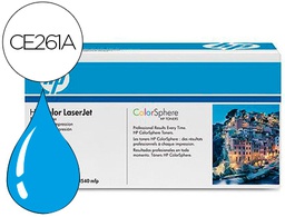 [CE261A] TONER HP COLOR LASERJET CP4025/CP4525 -CE261A- CIAN 11.000 PAGS