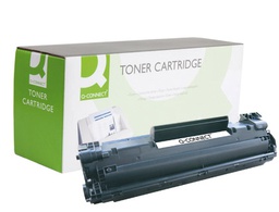 [KF14573] TONER Q-CONNECT COMPATIBLE HP CB436A LASERJET /P1505N/M1120MFP/M1522MFP/MFP -2.000PAG- NEGR0