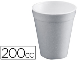 [10350304] VASO TERMICO DE POLIEXPAN 200CC PAQUETE DE 50 UNIDADES
