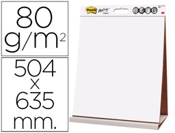 [563R] BLOC CONGRESO POST-IT LISO RECICLADO 504X635 MM 20 HOJAS 80G/M2