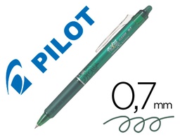 [NFCVL] BOLIGRAFO PILOT FRIXION CLICKER BORRABLE 0,7 MM COLOR VERDE CLARO