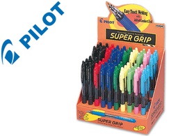 [NESG] BOLIGRAFO PILOT SUPER GRIP EXPOSITOR DE 60 UNIDADES